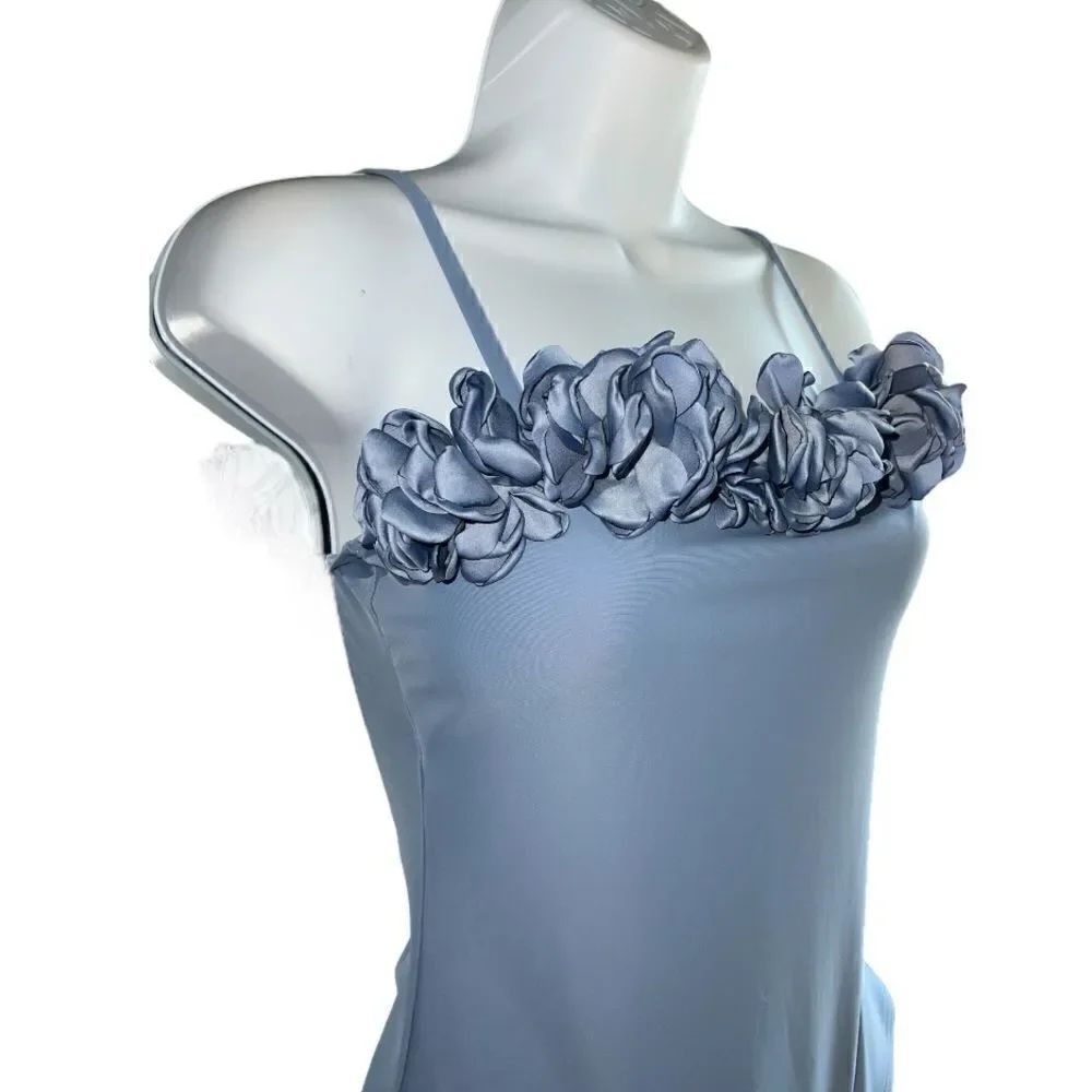 Flaxmaker Floral Decor One Piece Swimsuit And Skirt Size S. — image 4 of 8